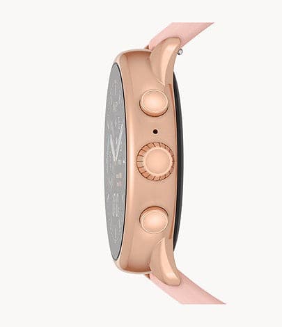 FOSSIL Gen 6 Wellness Edition Smartwatch Blush Silicone FTW4071 - Kamal Watch Company