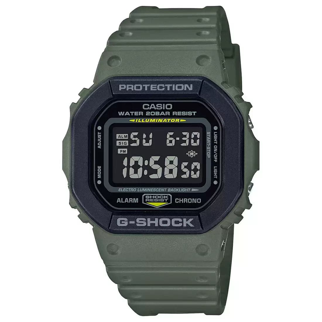Casio-G-Shock-DW-5610SU-3DR-(G1015)-Digital-Men's-Watch - Kamal Watch Company