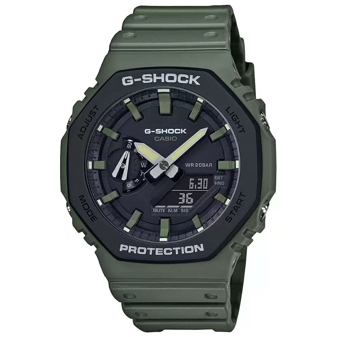 G1065 Casio G Shock GA-2110SU-3ADR Carbon Core Guard - Kamal Watch Company
