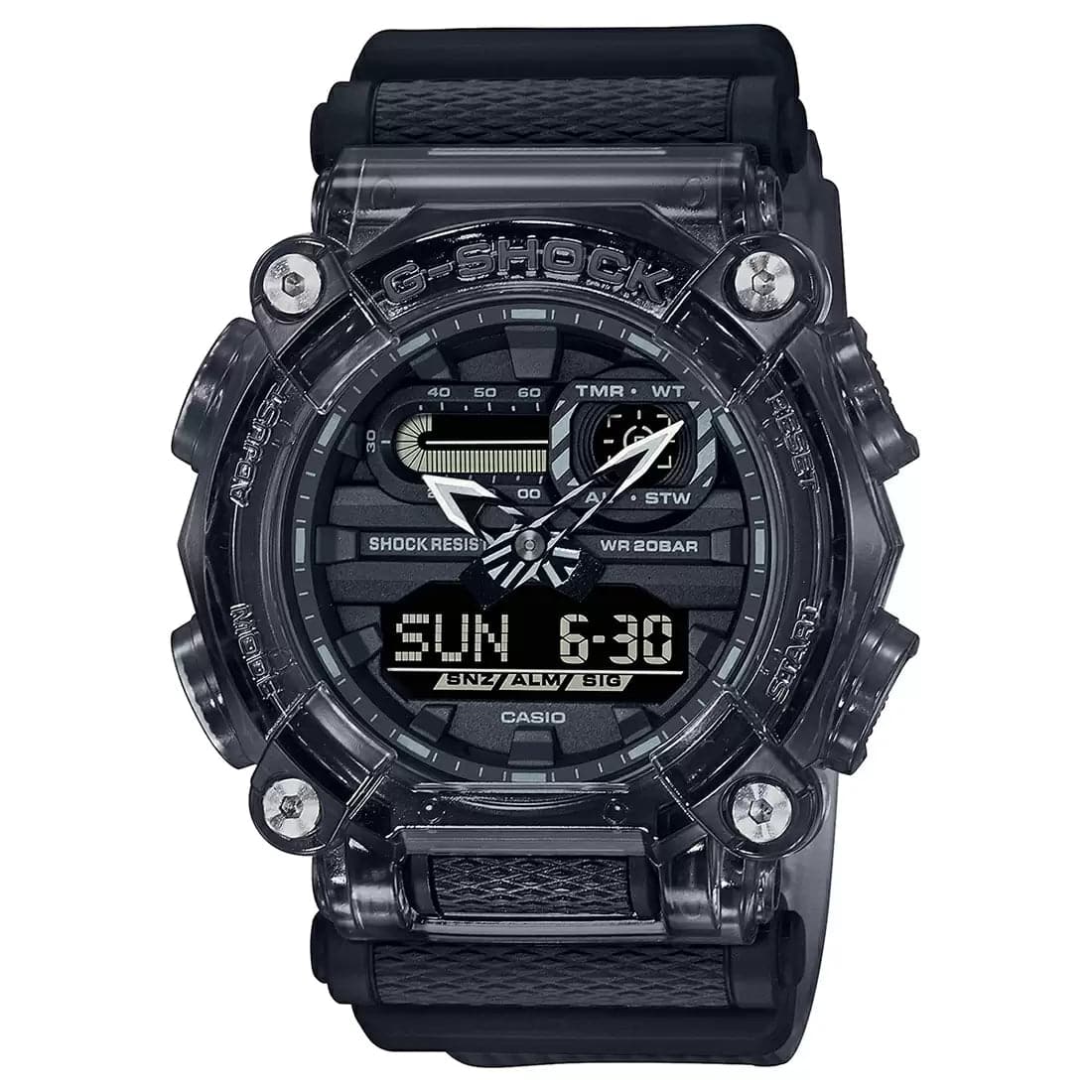 Casio GA-900SKE-8ADR(G1101) Skeleton Series Analog-Digital Men's Watch - Kamal Watch Company