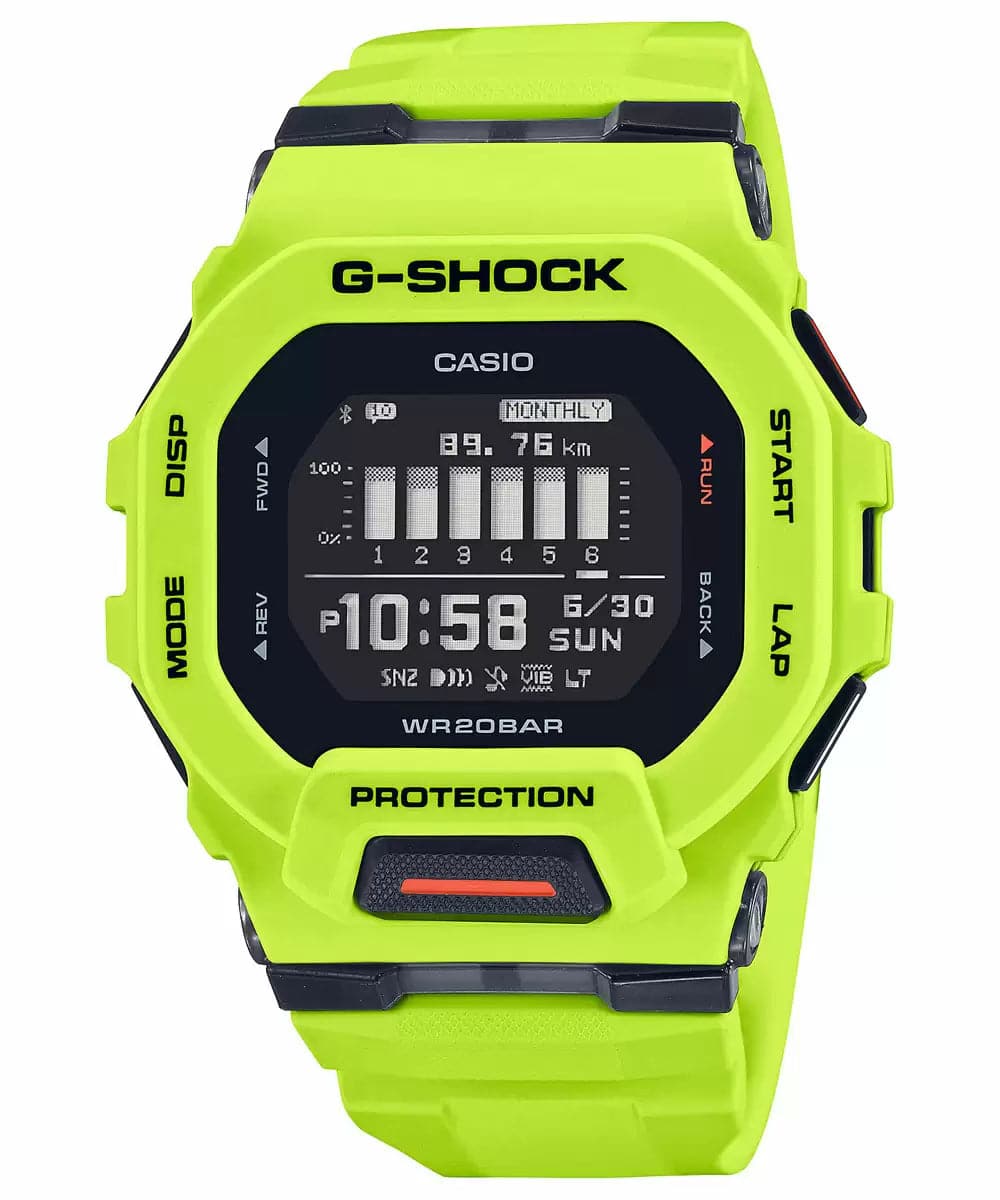 Casio GBD-200-9DR(G1148) G-Squad Digital Men's Watch - Kamal Watch Company