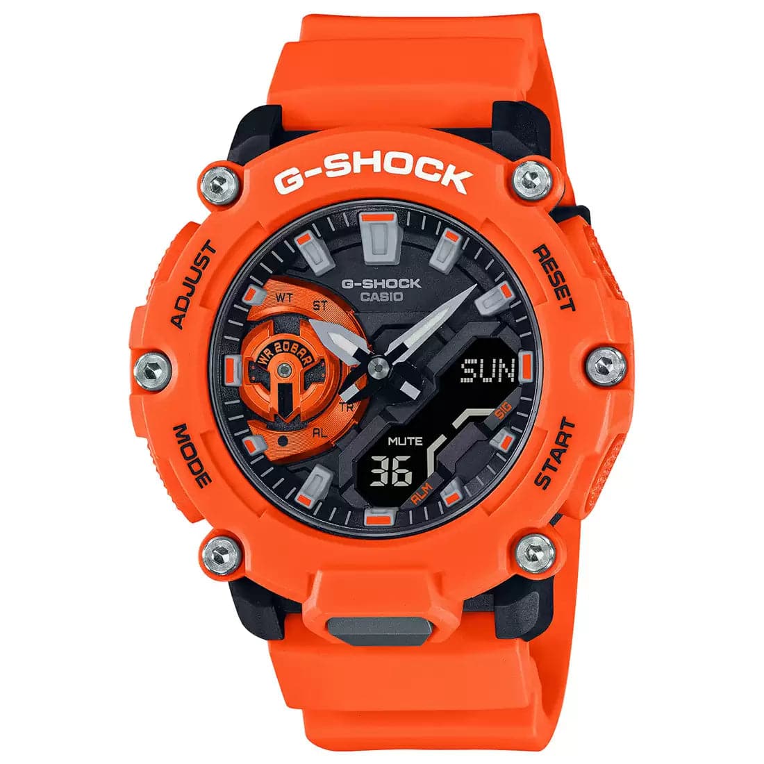 CASIO G-SHOCK Orange Carbon Core Guard - Men's WatchG1155 - Kamal Watch Company