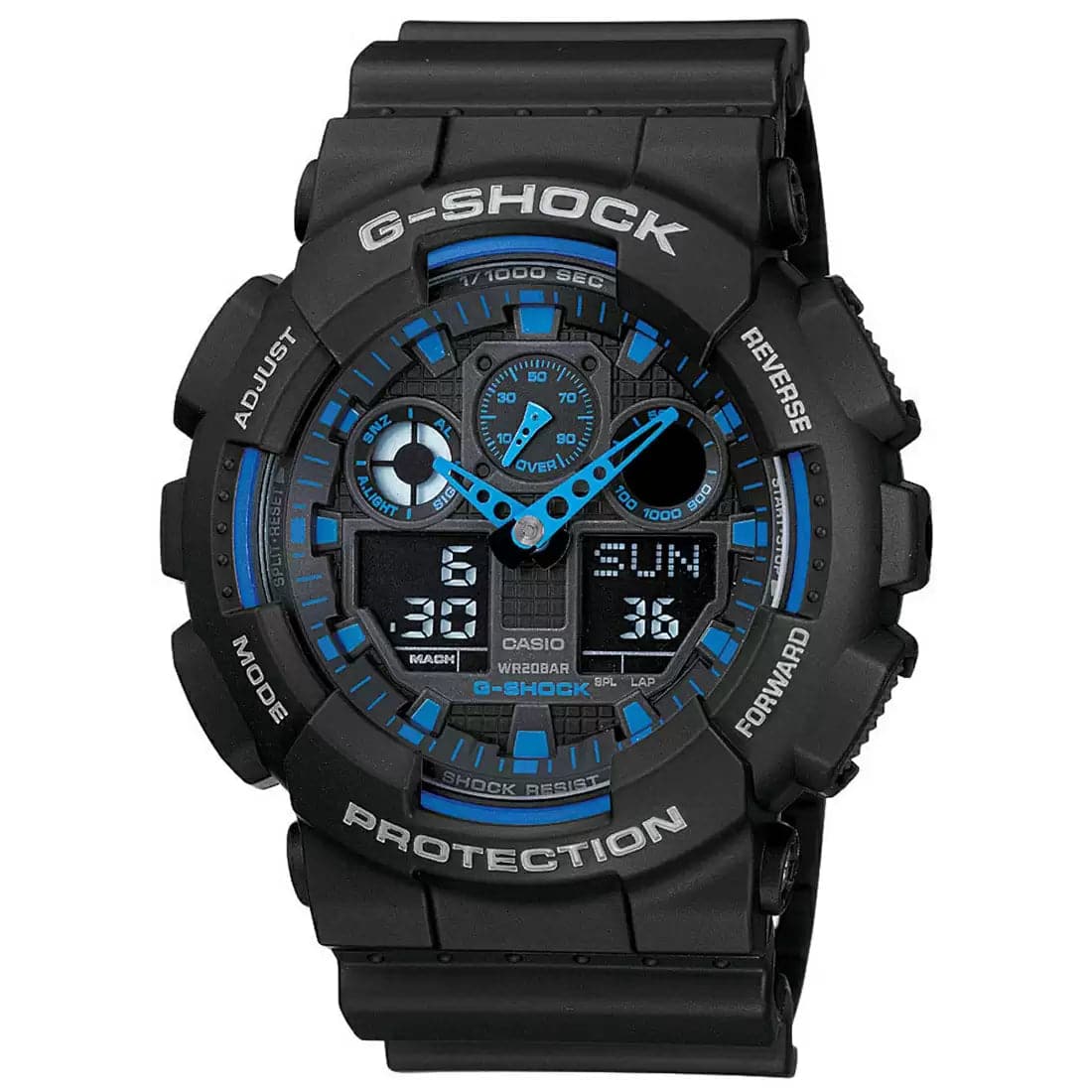 G271 GA-100-1A2DR Casio G-Shock Analog-Digital Men's Watch - Kamal Watch Company