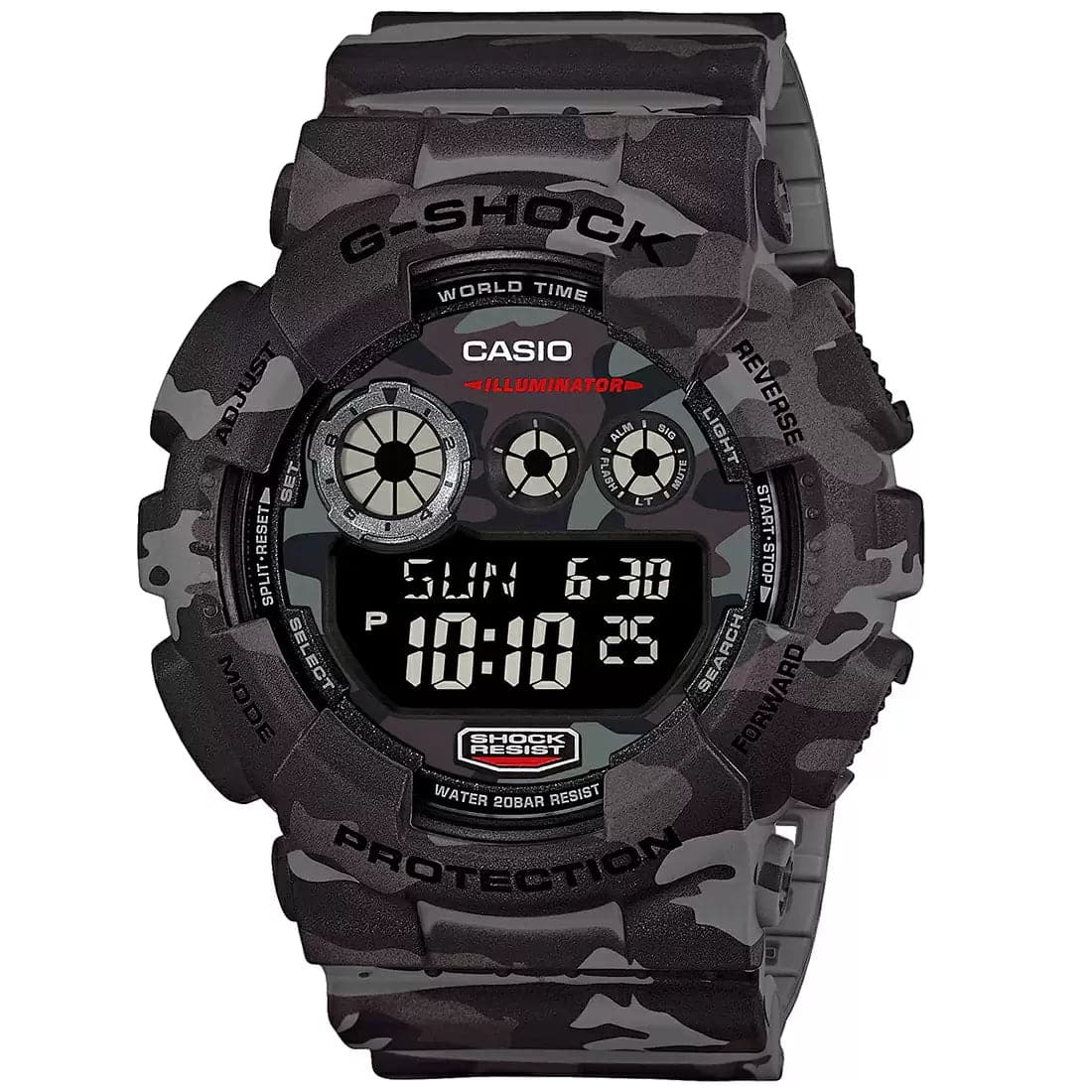 Casio Mens G-Shock GD-120CM-8DR (G514) G-Shock Digital Watch - Kamal Watch Company