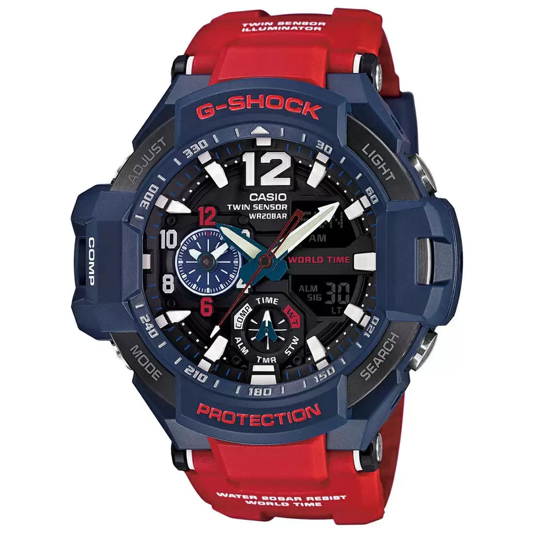 Casio G-Shock GA-1100-2ADR (G597) Gravity Master Men's Watch - Kamal Watch Company