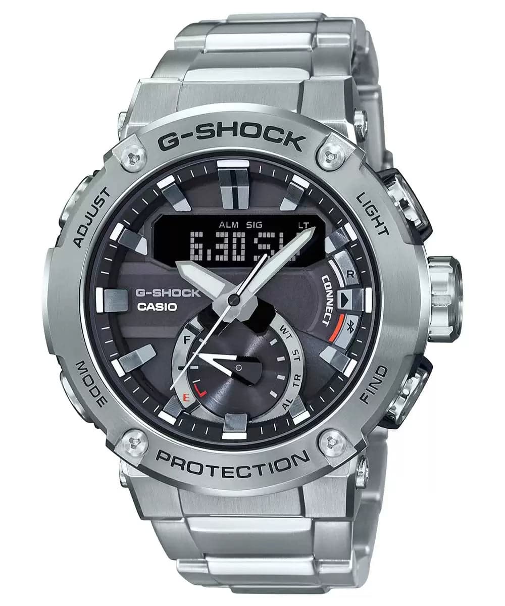 Casio G-Shock GST-B200D-1ADR (G956) G-Steel Carbon Core Guard Men's Watch - Kamal Watch Company