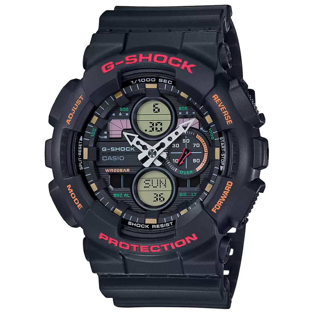 Casio G-Shock GA-140-1A4DR (G976) Analog-Digital Men's Watch - Kamal Watch Company