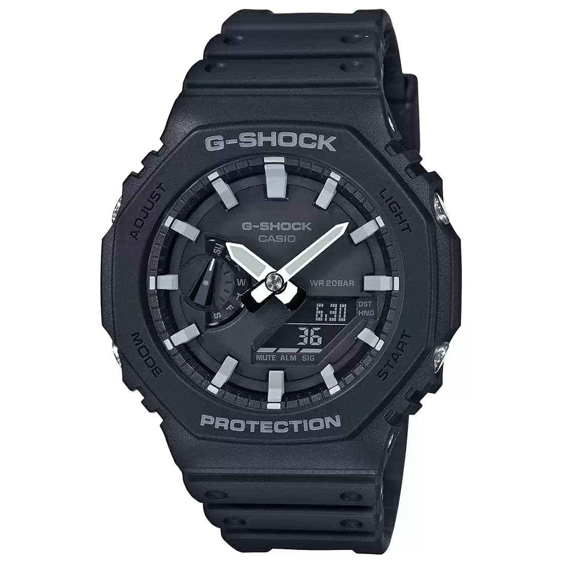 Casio G-Shock GA-2100-1ADR (G986) Carbon Core Guard Men's Watch - Kamal Watch Company
