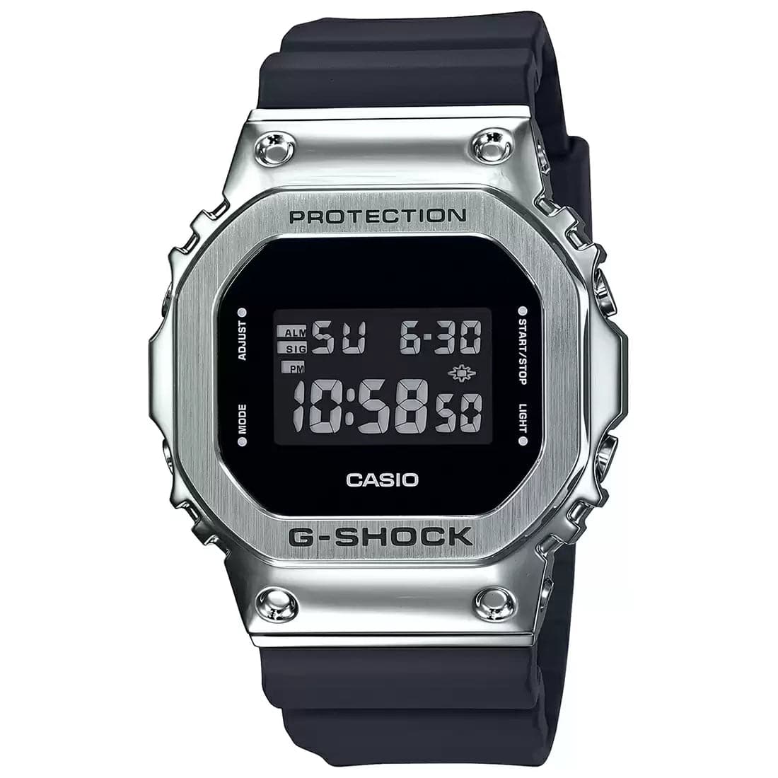 Casio Digital Black Dial Men's Watch-GM-5600-1DR - Kamal Watch Company