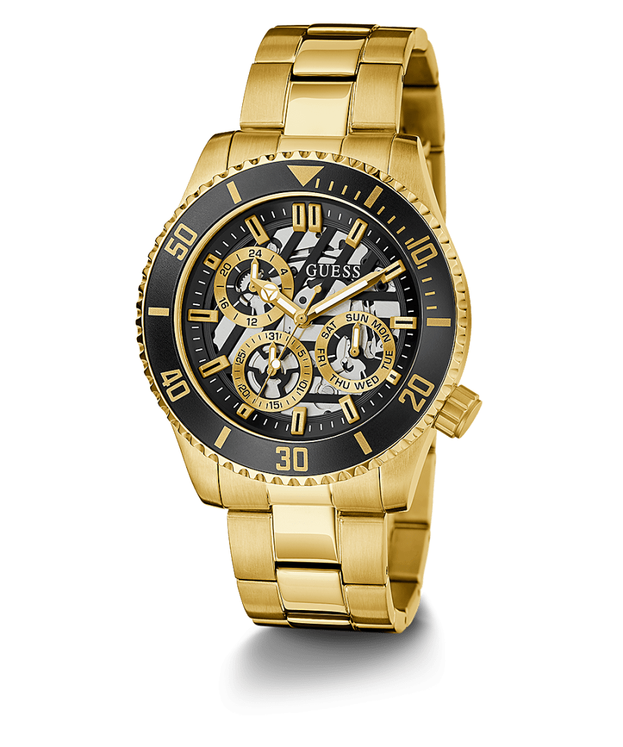GOLD TONE CASE GOLD TONE STAINLESS STEEL WATCH - Kamal Watch Company