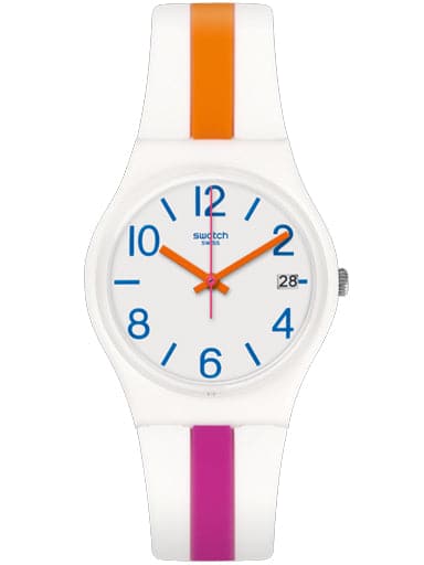 SWATCH ACTION HEROES PINKLINE GW408 - Kamal Watch Company
