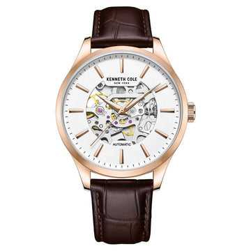 Kenneth Cole White Dial Automatic Watch for Men KCWGE2216901MN - Kamal Watch Company
