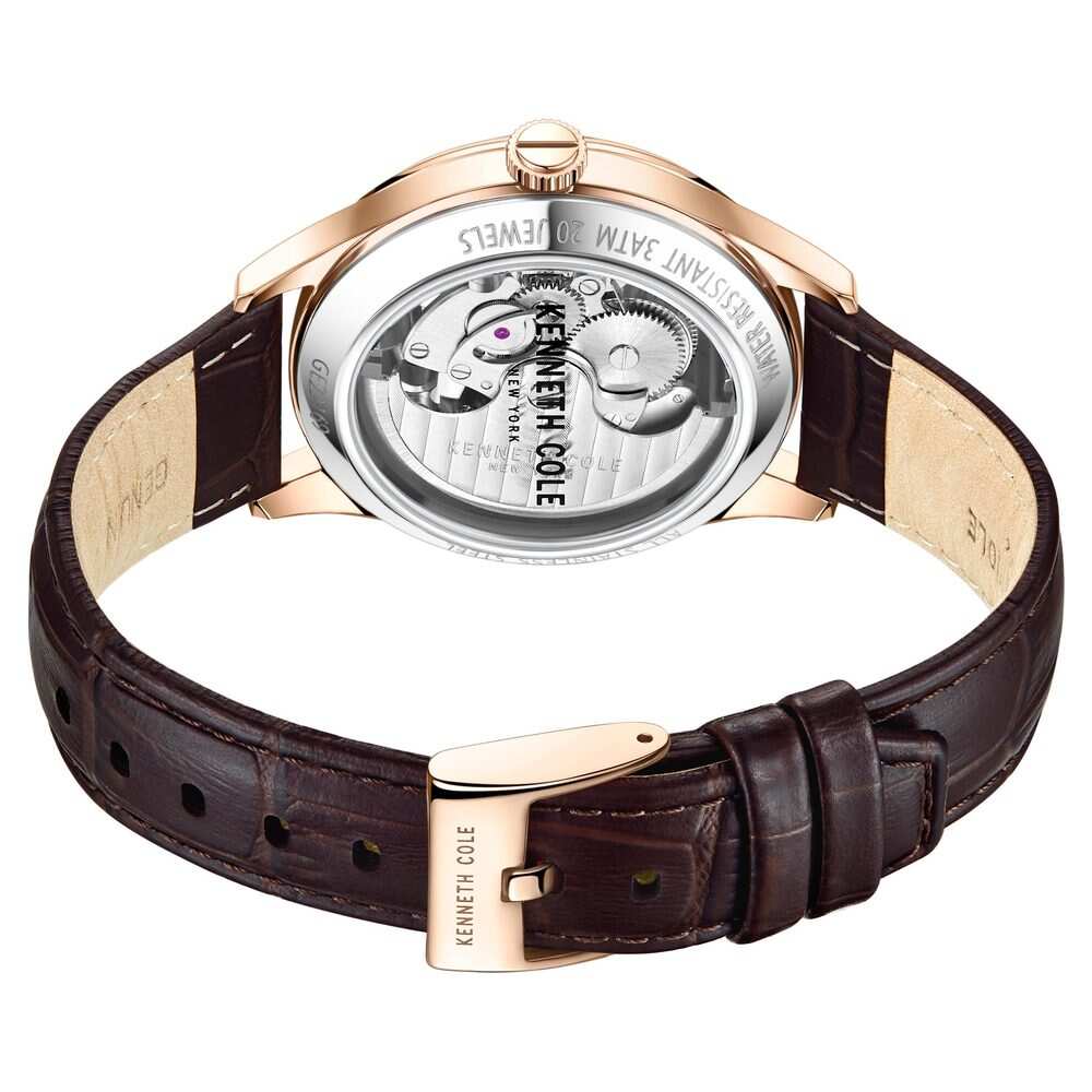 Kenneth Cole White Dial Automatic Watch for Men KCWGE2216901MN - Kamal Watch Company