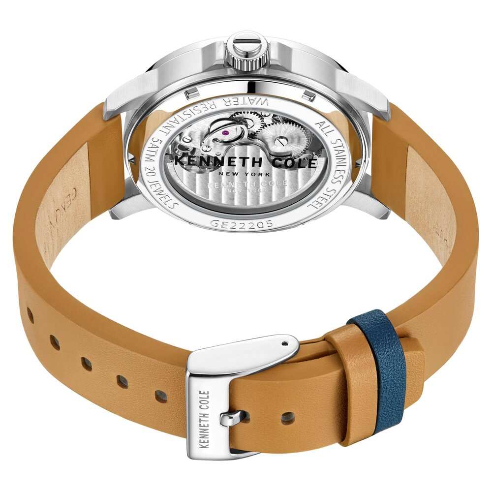 Kenneth Cole Blue Dial Automatic Watch for Men KCWGE2220502MN - Kamal Watch Company