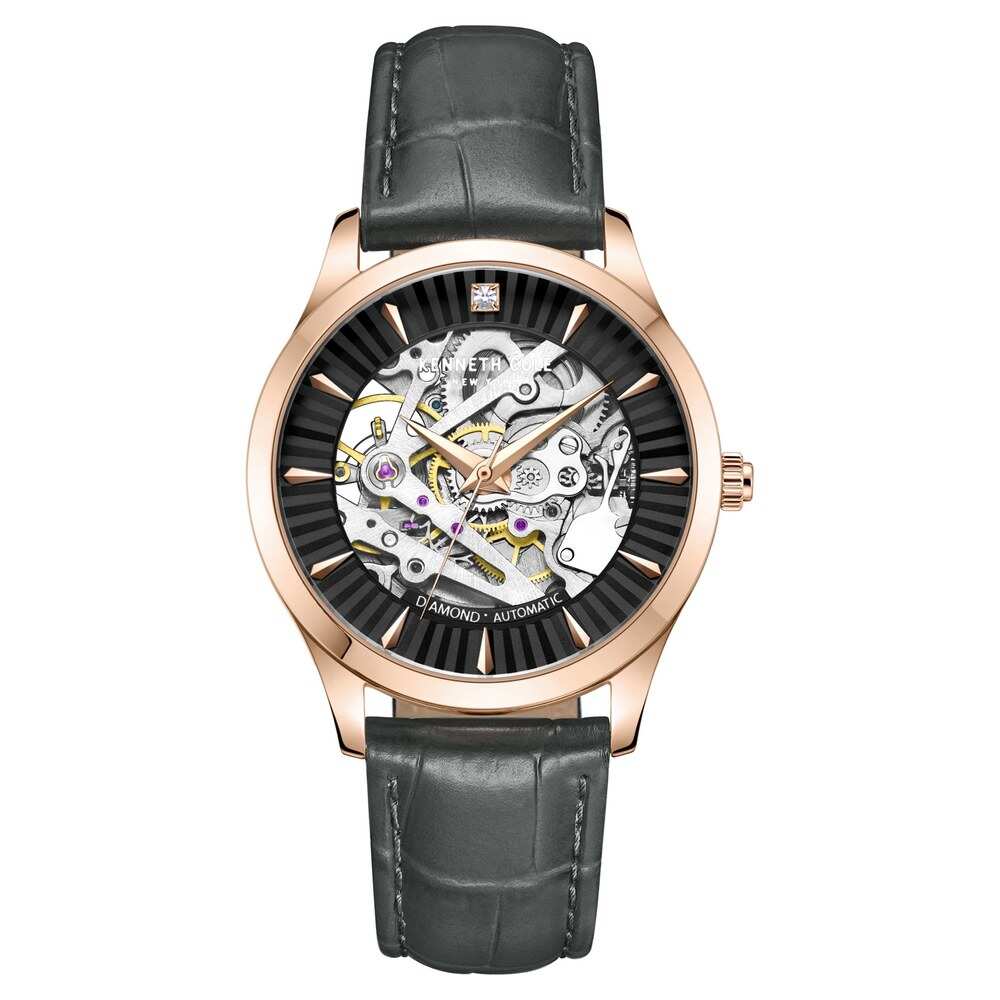 Kenneth Cole Black Dial Automatic Watch for Women KCWLE2235502LD - Kamal Watch Company