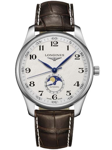 Longines Master Moonphase Automatic 42mm Watch For Men's - Kamal Watch Company