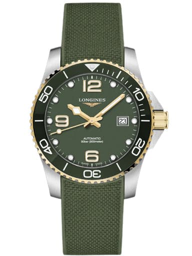 Longines HydroConquest Green Dial Watch - Kamal Watch Company