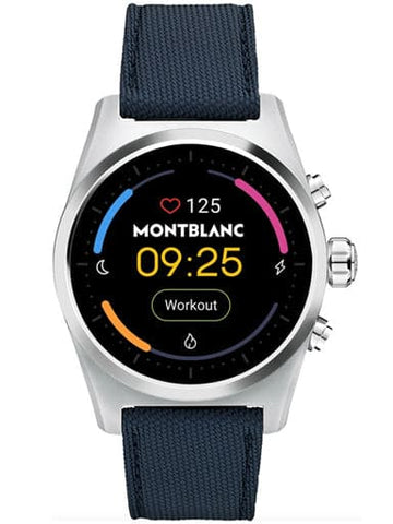 MONTBLANC WATCH SUMMIT LITE ALUMINIUM GREY SMARTWATCH MB128411 - Kamal Watch Company