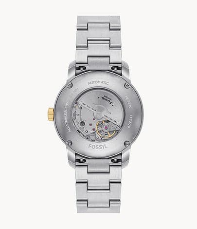 Fossil Heritage Automatic Two-Tone Stainless Steel Watch ME3230 - Kamal Watch Company