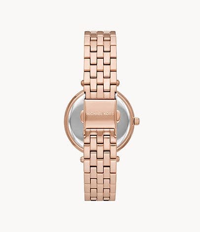 Michael Kors Darci Three-Hand Rose Gold-Tone Stainless Steel Watch MK4592 - Kamal Watch Company