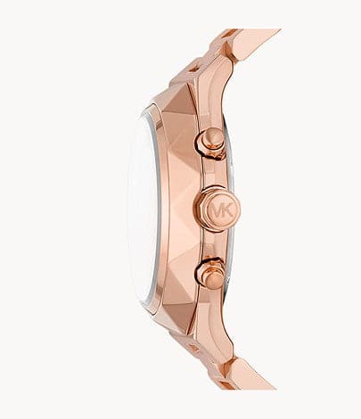 Michael Kors Raquel Chronograph Rose Gold-Tone Stainless Steel Watch MK4688I - Kamal Watch Company
