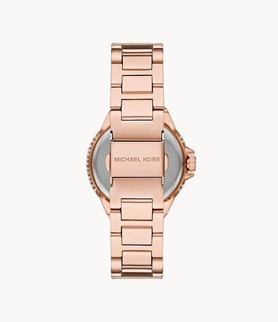 Michael Kors Camille Multifunction Rose Gold-Tone Stainless Steel Watch MK4700I - Kamal Watch Company