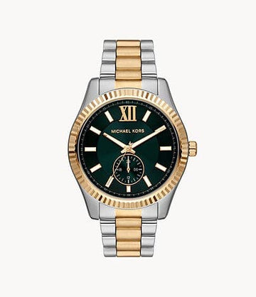 Michael Kors Lexington Multifunction Two-Tone Stainless Steel Watch MK9063I - Kamal Watch Company