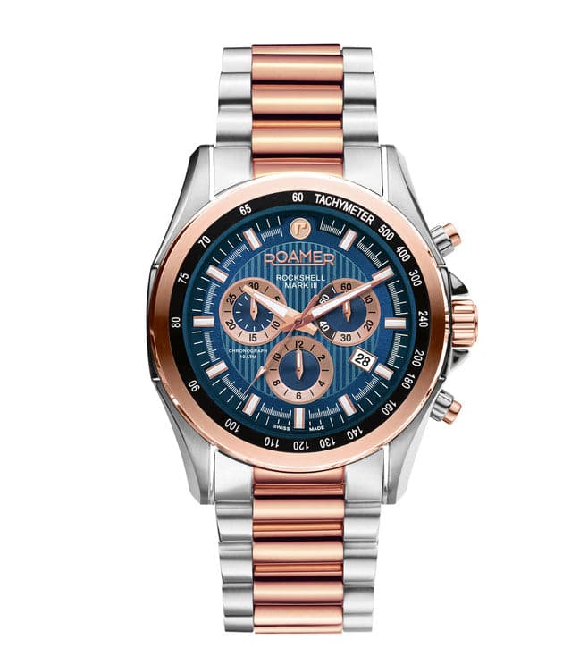 ROAMER ROCKSHELL MARK III CHRONO 220837494520 - Kamal Watch Company