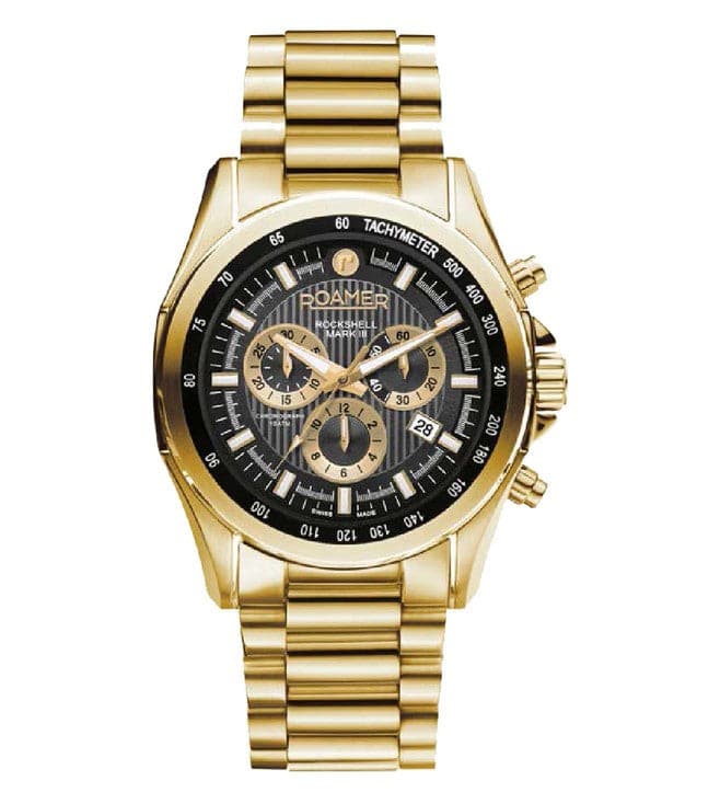 ROAMER Rockshell Mark III Chronograph Watch for Men 220837 48 55 20 - Kamal Watch Company