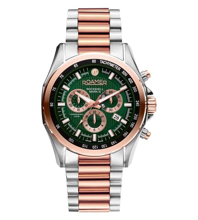 ROAMER ROCKSHELL MARK III CHRONO 220837497520 - Kamal Watch Company