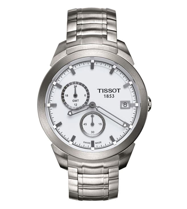TISSOT Titanium GMT Watch for Men T069.439.44.031.00 - Kamal Watch Company