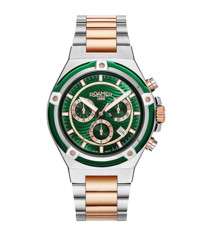 ROAMER Tempo master Chronograph Swiss Made Watch for Men 221837497520 - Kamal Watch Company