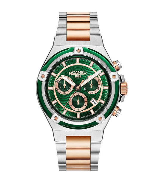 ROAMER Tempo master Chronograph Swiss Made Watch for Men 221837497520 - Kamal Watch Company