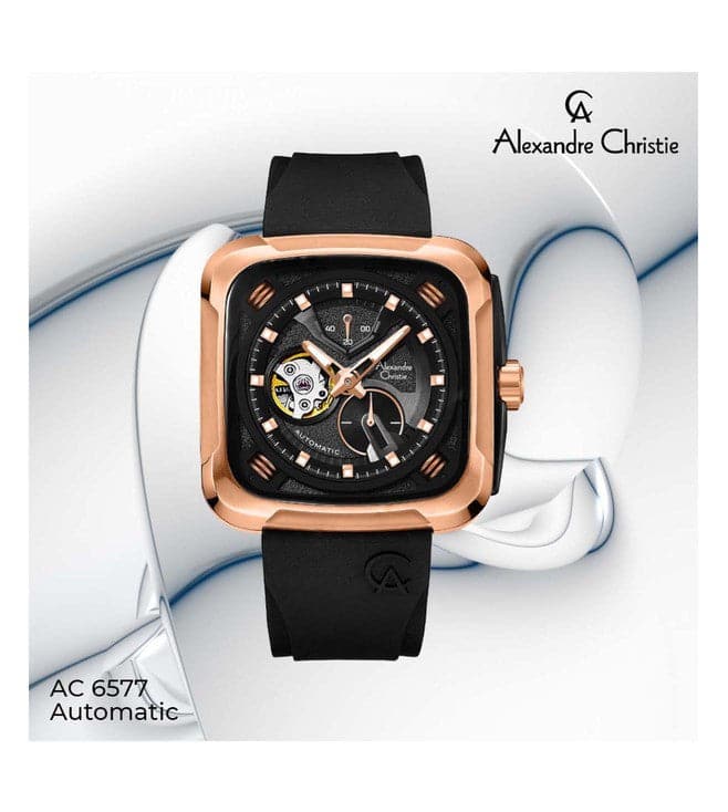 ALEXANDRE CHRISTIE 6577MARBRBA AC Mechanical Automatic Watch for Men - Kamal Watch Company