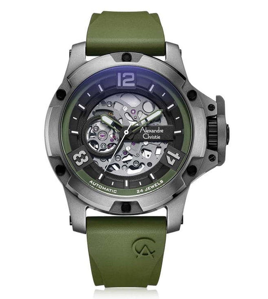 ALEXANDRE CHRISTIE 6295MTRTPBAGN AC Mechanical Automatic Watch for Men - Kamal Watch Company