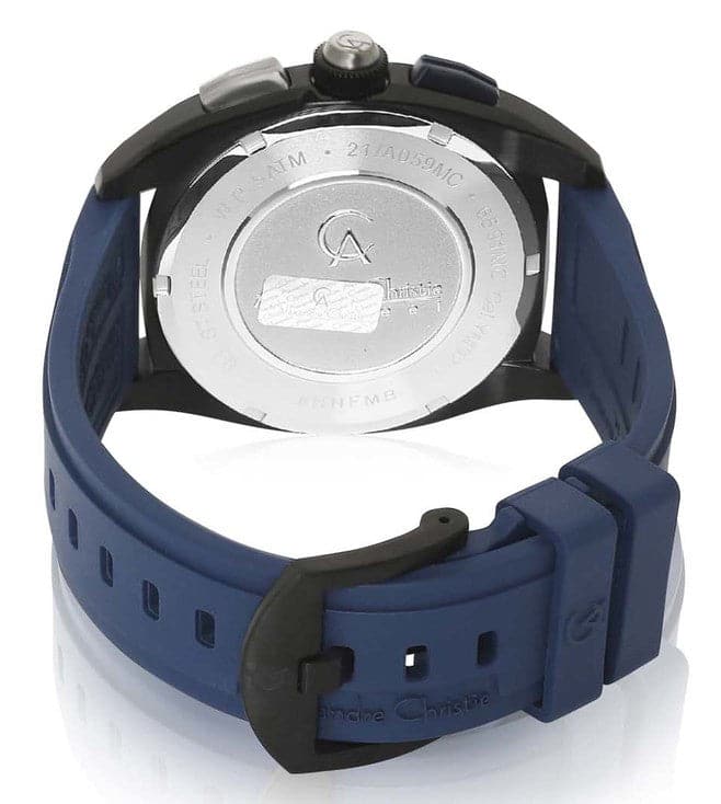 ALEXANDRE CHRISTIE Chronograph Watch for Men 6591MCRUBBU - Kamal Watch Company
