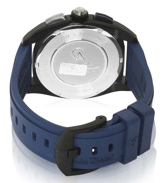 ALEXANDRE CHRISTIE 6591MCRUBBU AC Chronograph Watch for Men - Kamal Watch Company