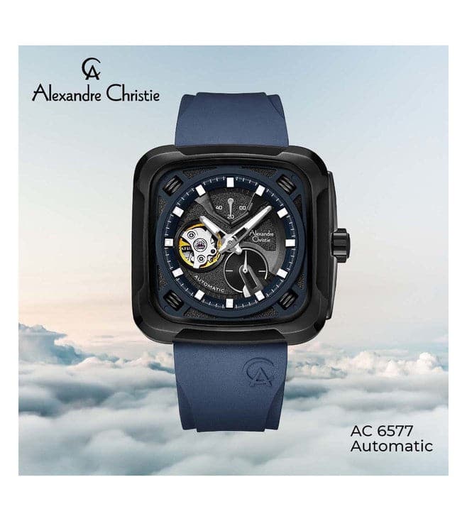 ALEXANDRE CHRISTIE 6577MARIPBABU Analogue Watch With Tang Buckle - Kamal Watch Company