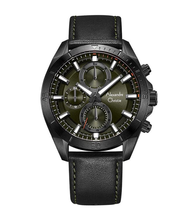 ALEXANDRE CHRISTIE 6581MFLIPGN AC Multifunction Watch for Men-6581MFLIPGN - Kamal Watch Company