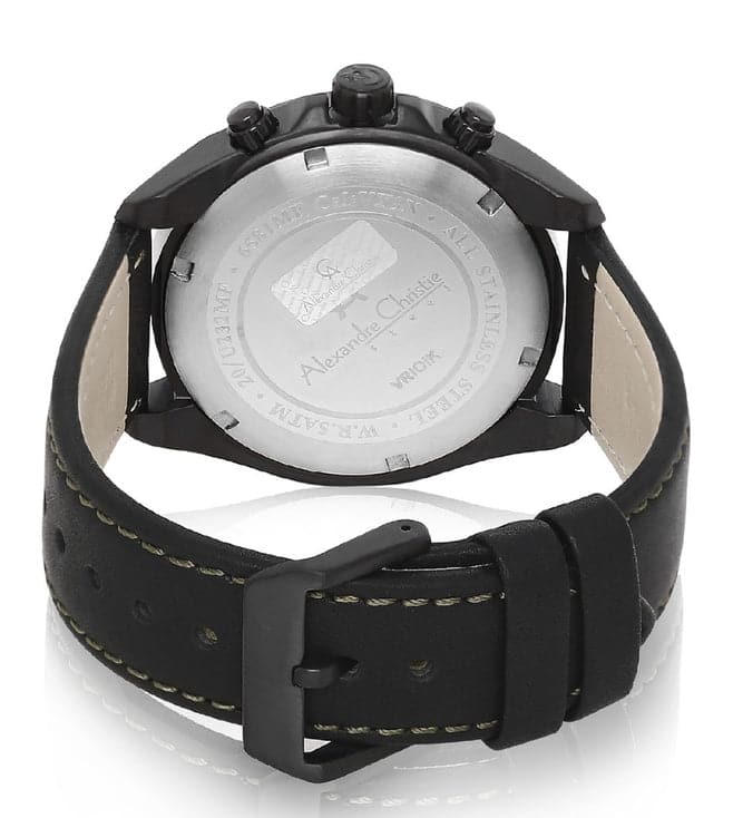 ALEXANDRE CHRISTIE 6581MFLIPGN AC Multifunction Watch for Men-6581MFLIPGN - Kamal Watch Company