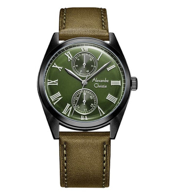 ALEXANDRE CHRISTIE 6578MFLIPGN AC Multifunction Watch for Men - Kamal Watch Company
