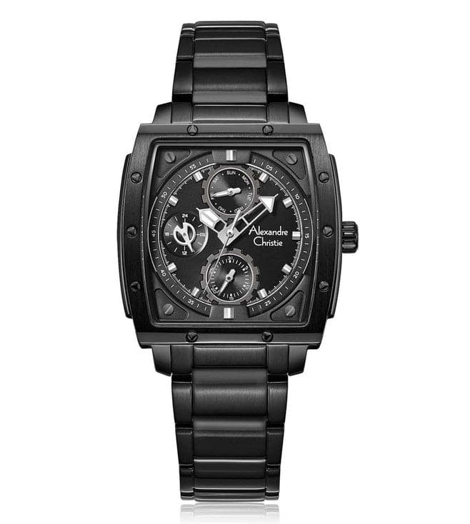 ALEXANDRE CHRISTIE 6376BFBIPBA AC Multifunction Watch for Women - Kamal Watch Company