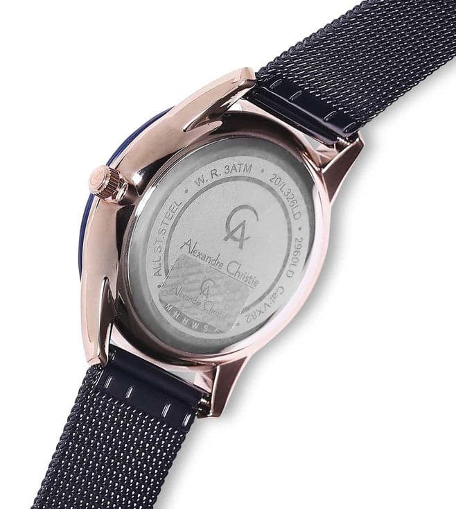 ALEXANDRE CHRISTIE 2960LDBURBU AC Classic Watch for Women - Kamal Watch Company