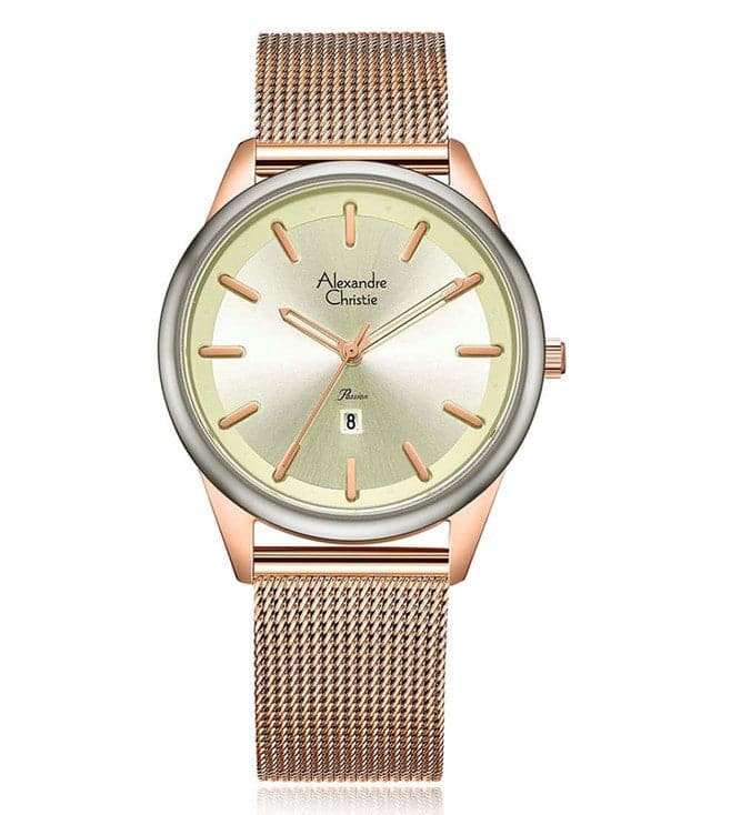 ALEXANDRE CHRISTIE 2960LDBRGBO AC Classic Watch for Women - Kamal Watch Company