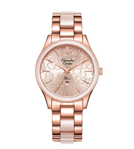 ALEXANDRE CHRISTIE 2992LDBRGLP Watch for Women - Kamal Watch Company