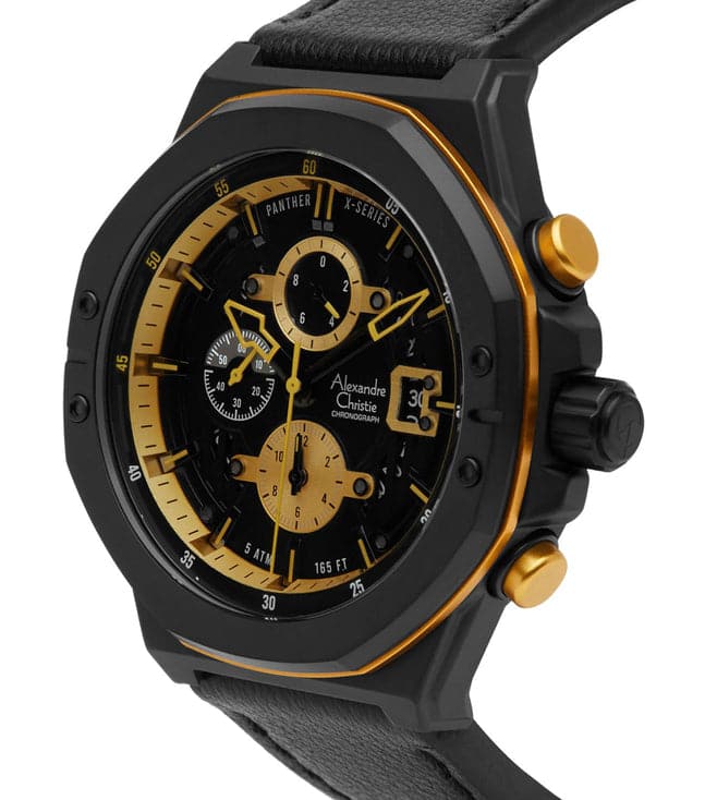 ALEXANDRE CHRISTIE Panther X Series Chronograph Watch for Men 6597MCLIPBAYL - Kamal Watch Company
