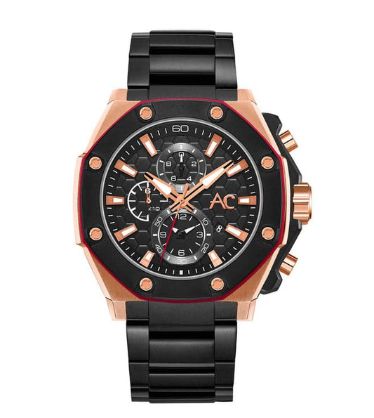 ALEXANDRE CHRISTIE 9601MCBBRBA Chronograph Watch for Men - Kamal Watch Company