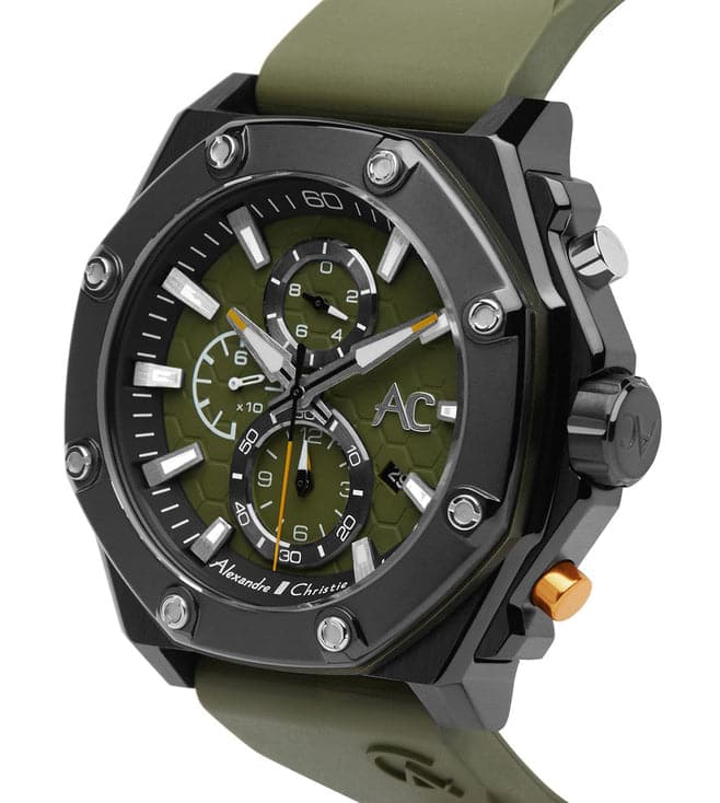 ALEXANDRE CHRISTIE Chronograph Watch for Men 9601MCRIPGN - Kamal Watch Company