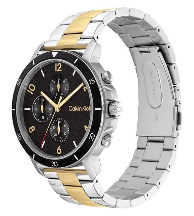 CALVIN KLEIN Gauge Sport Chronograph Watch for Men 25200070 - Kamal Watch Company