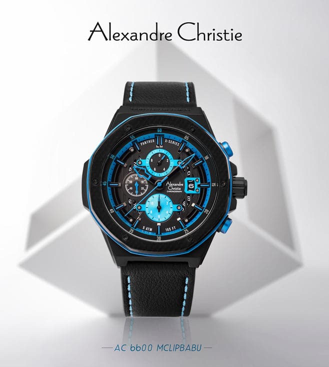 ALEXANDRE CHRISTIE 6600MCLIPBABU Panther X Series 6600 MCL Chronograph - Kamal Watch Company